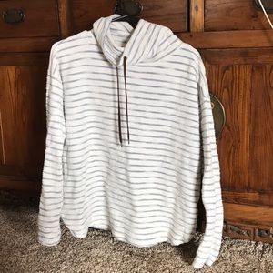 Lightweight cowl neck sweater